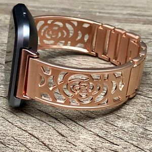 Handmade Gold Fitbit Band Adjustable